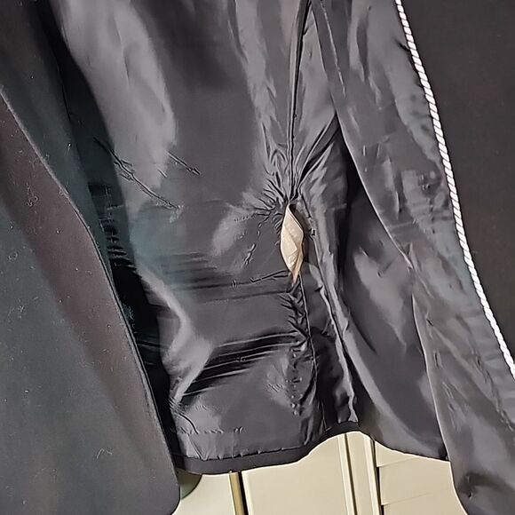 Blazer by Calvin klein Black Fully Lined Size 16 - Picture 7 of 9